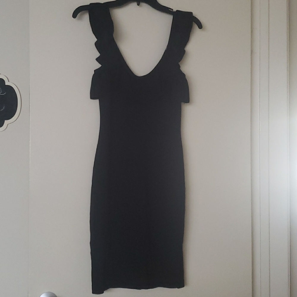 Bebe full zip dress